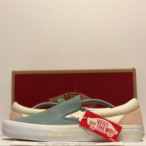 Vans Slip-On Pro (Washout) “Blue/Antique”